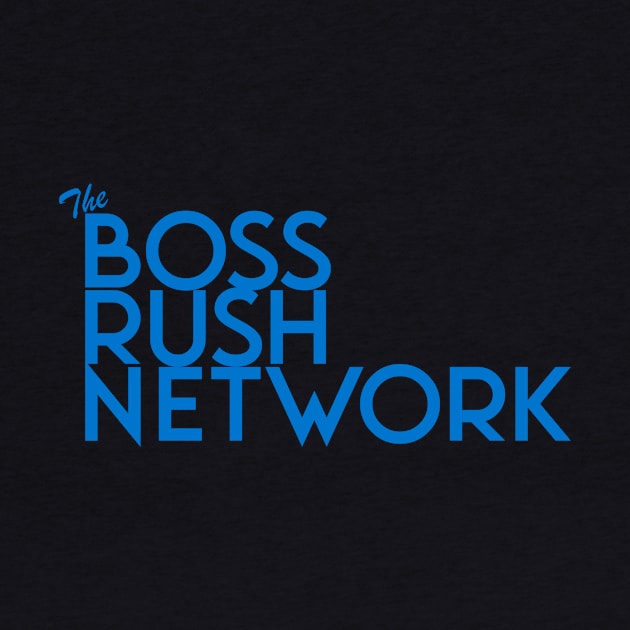 Boss Rush Network Logo (Sky Blue) by Boss Rush Media | Boss Rush Network